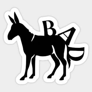 Bad Donkey Sticker